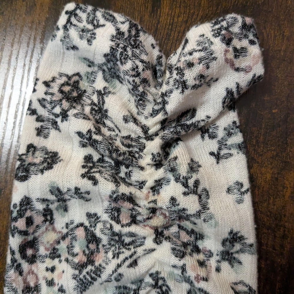 Maurices XL Black and White Open Cardigan EUC - Picture 7 of 8